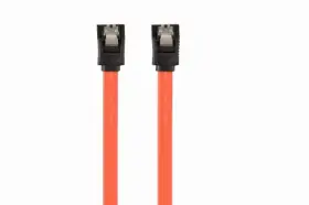 Picture of Gembird SATA III 30cm Data Cable with Metal Clip CC-SATAM-DATA-0.3M
