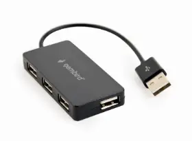 Picture of Gembird 4-port USB hub, black UHB-U2P4-04