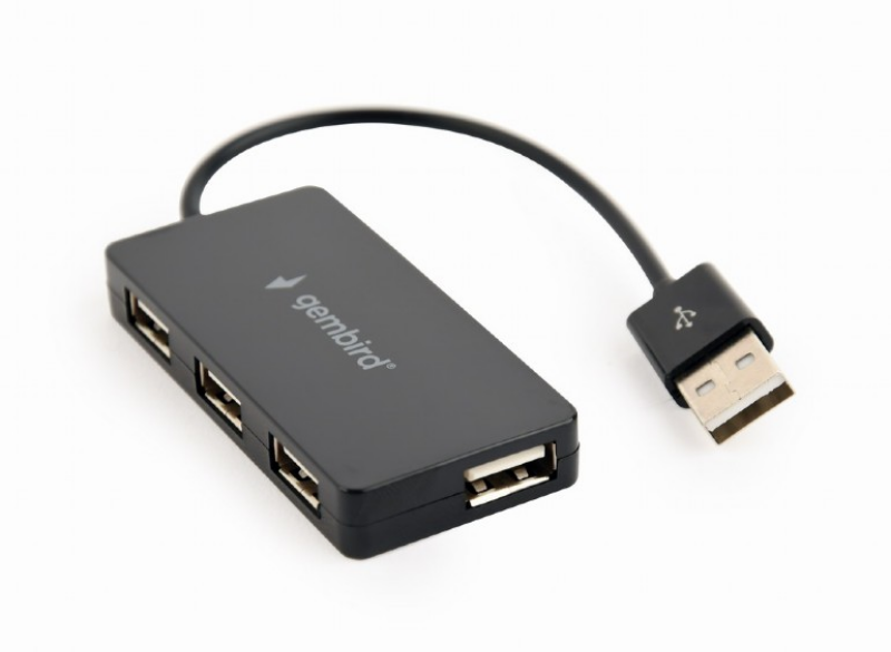 Picture of Gembird 4-port USB hub, black UHB-U2P4-04