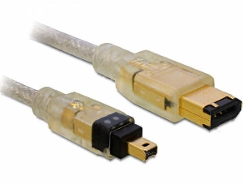 Picture of Delock 82577 Firewire A 2m 6-pin / 4-pin
