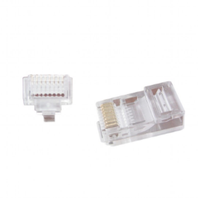 Picture of Gembird Universal pass-through modular UTP RJ45 plug, (Pack of 100) LC-PTU-01/100