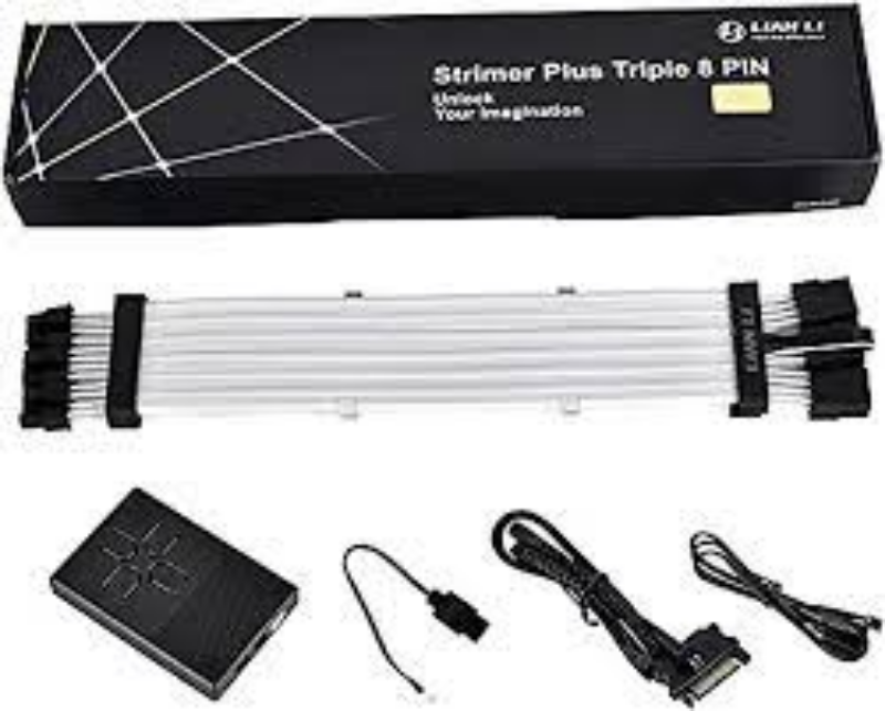 Picture of Lian Li Strimer ARGB 3x8pin V2 Power Exntension Cable PW12-PV2