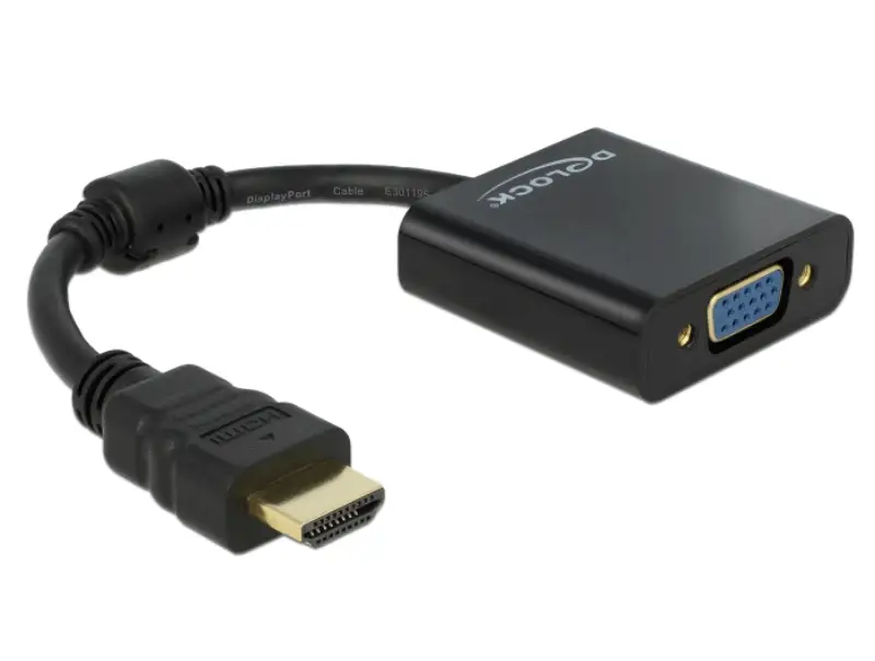 Picture of Delock 65512 adapter HDMI-A > VGA