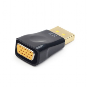 Picture of Gembird Display Port to VGA adapter blk  A-DPM-VGAF-01