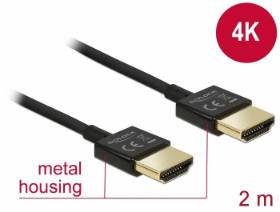 Picture of Delock 84773 HDMI A>HDMI A 3D 4k 2m
