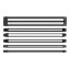 Picture of Thermaltake TTMOD Sleeved PSU Extension Cable Set Black & White
