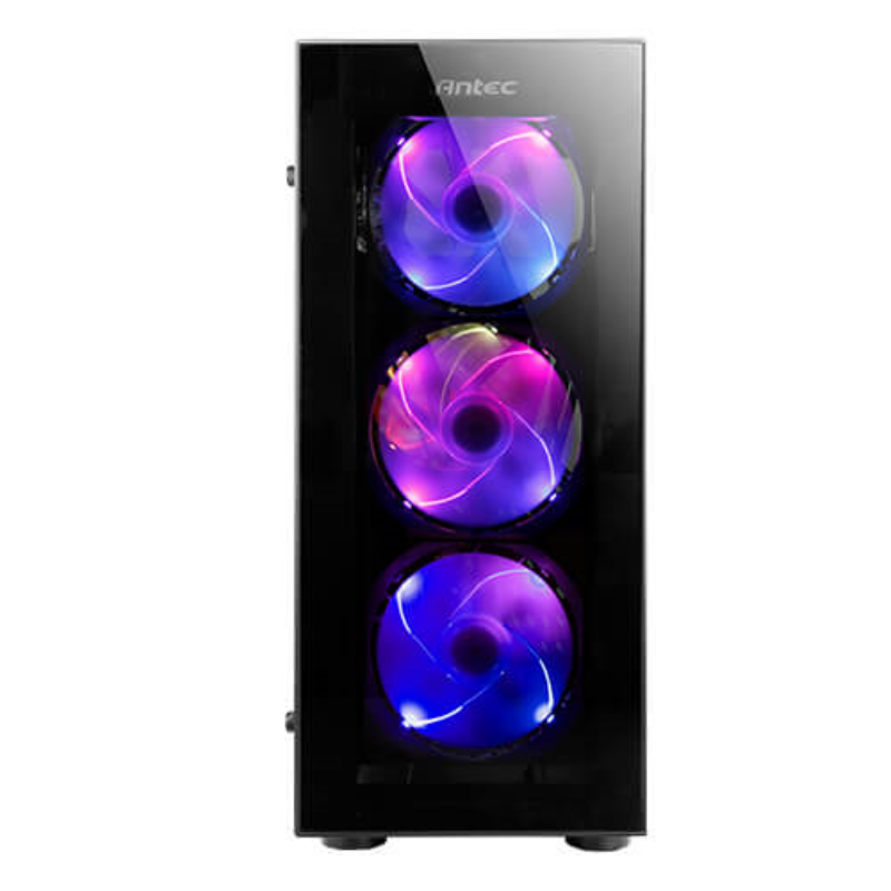 Picture of Antec NX210 Mid-Tower Gaming Case with 4x ARGB LED Fans 0-761345-81020-3
