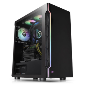 Picture of Thermaltake H200 TG RGB Black ATX Mid Tower CA-1M3-00M1WN-00