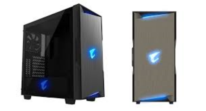 Picture of Gigabyte AORUS C300 Glass Side Panel TG  RGB AC300G ATX CASE/GPU 400mm/BLK