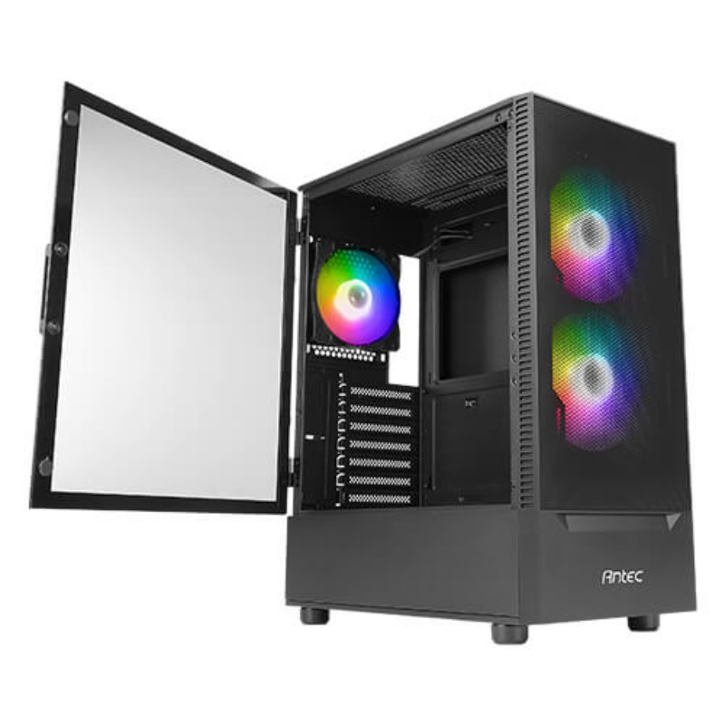 Picture of Antec NX410 ATX Tower w/ Mesh Front Black Gaming Case 0-761345-81041-8