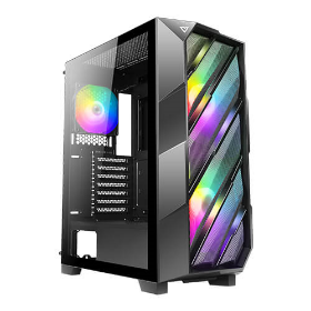 Picture of Antec NX700 Dual-Fan w/ 3D Geometric Mesh Front Panel Design ATX Gaming Case Black 0-761345-81072-2