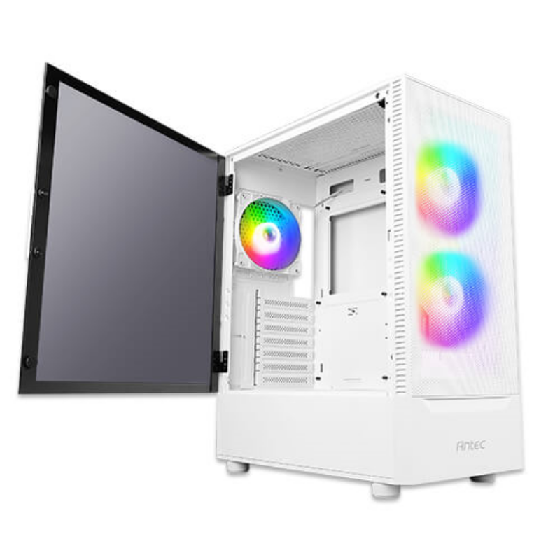 Picture of Antec NX410 ATX Tower w/ Mesh Front White Gaming Case 0-761345-81042-5