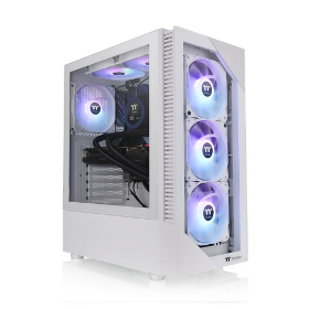Picture of Thermaltake View 200 TG ARGB SPCC Tempered Glass & 3x120mm Fans ARGB Snow Edition White Case CA-1X3-00M6WN-00