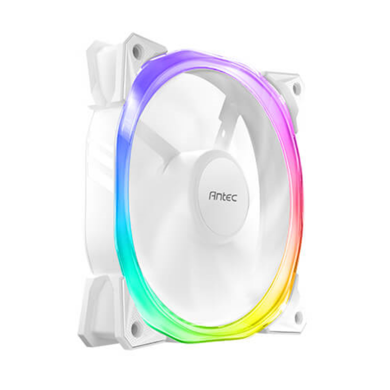 Picture of Antec Fusion 120 ARGB 120mm Case Fan White 0-761345-74045-6