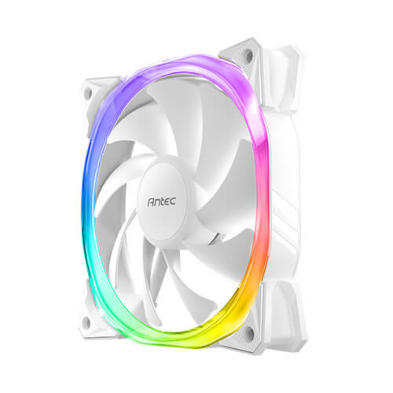 Picture of Antec Fusion 120 ARGB 120mm Case Fan White 0-761345-74045-6