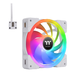 Picture of Thermaltake SWAFAN EX14 RGB TT Premium Cooling Fan 3x140mm Pack White CL-F162-PL14SW-A