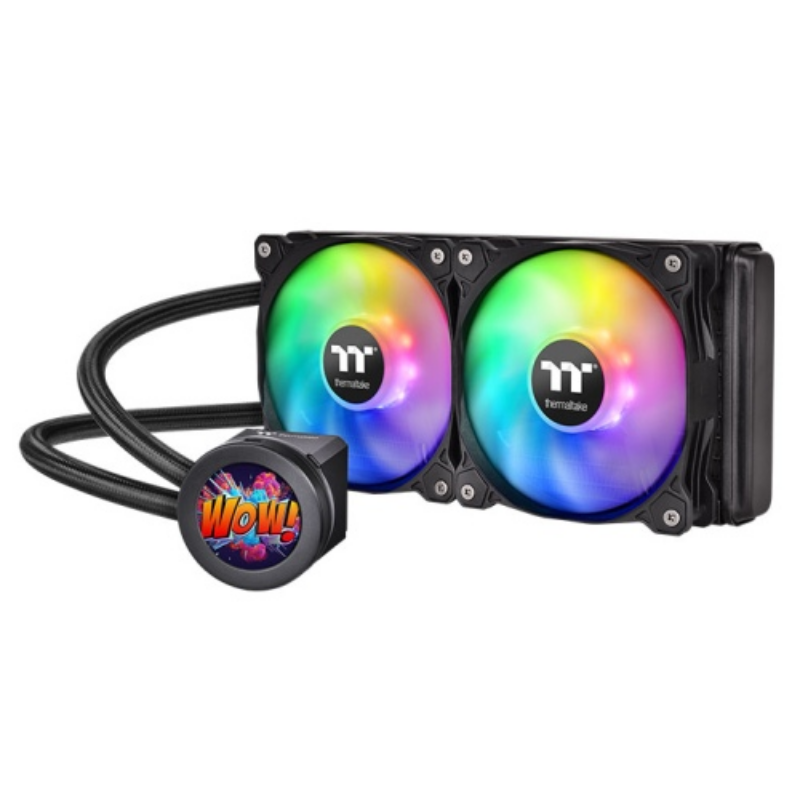 Picture of Thermaltake Floe Ultra 240 RGB Liquid Cooling System w/ 2x120mm Fans + Water Block 2.1'' with Controller
