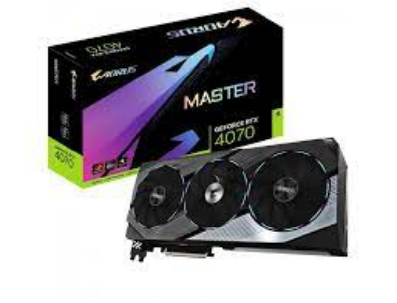 Picture of Gigabyte RTX 4070 Aorus Master 12GB GV-N4070AORUS M-12GD G10