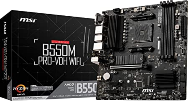 Picture of MSI B550M-A Pro Motherboard AM4