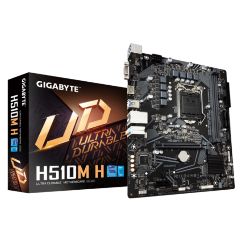 Picture of Gigabyte H510M-H Intel S1200 mATX LGA 1200 GAH51MH-00-G13