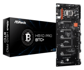 Picture of ASRock Intel 1200 H510 Pro Btc + M.2 90-MXBGL0-A0UAYZ