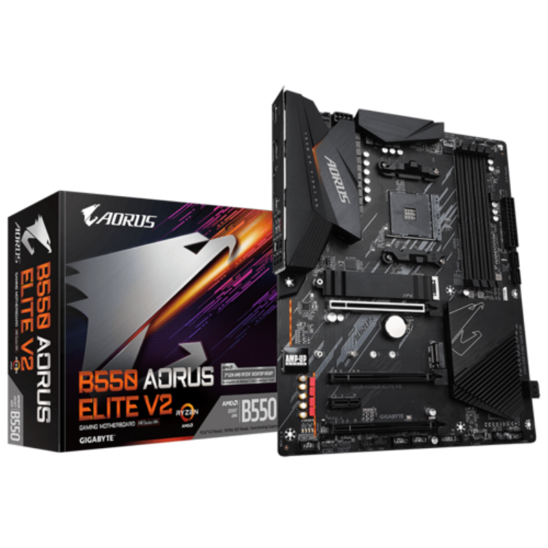 Picture of Gigabyte B550 AORUS ELITE V2 1.0  GAB55MAEL-00-G11