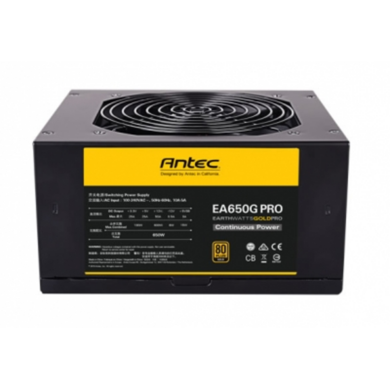 Picture of Antec EA650G PRO EC semi-modular 80+ Gold Certified