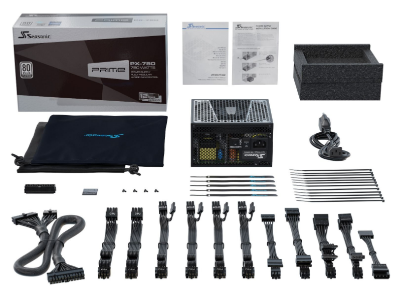 Picture of Seasonic PRIME PX-750 750W 80+ Platinum Fully Modular