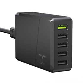 Picture of Green Cell CHARGC05 ChargeSource 5 Charging Station 2400mA 5x USB 52W