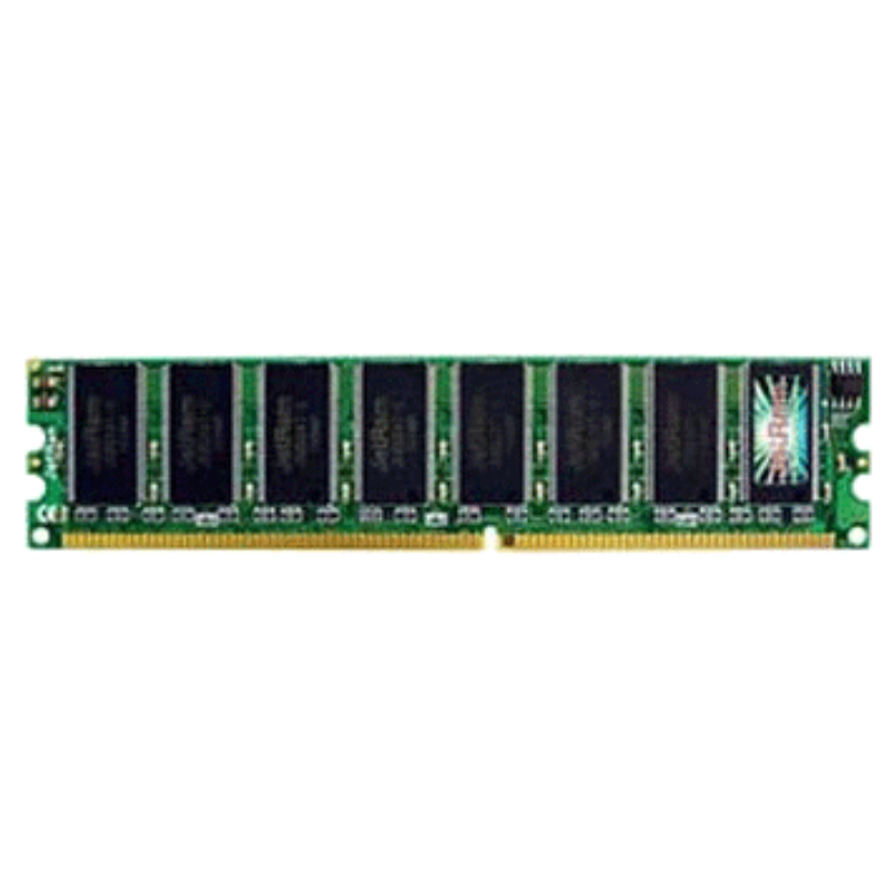 Picture of Transcend 1GB JM DDR 400 U-DIMM 2Rx8