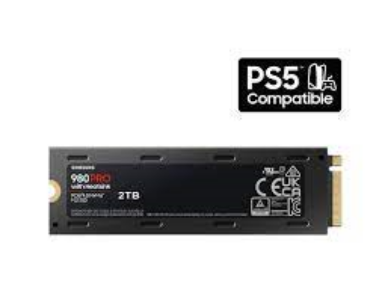 Picture of Samsung 1TB M.2 980 PRO with Heatsink NVMe PCIe SSD