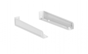 Picture of Gembird Universal heavy duty steel wall brackets 35 kg, white WM-U35-01-W