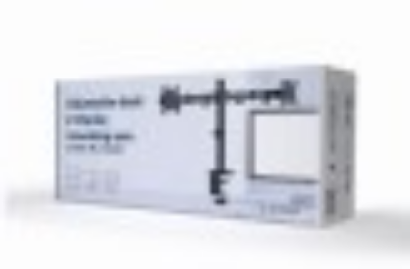 Picture of Gembird adjustable desk mount 2-display mounting arm 17''-32'', up to 9kg rotating, tilting, swiveling MA-D2-01
