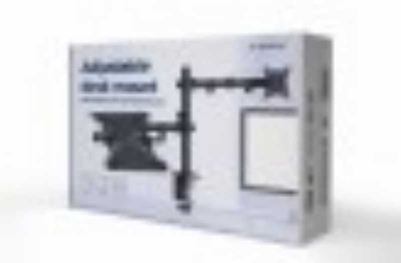 Picture of Gembird adjustable desk mount with Monitor arm up to 32'' & Notebook tray up to 17'' MA-DA-03