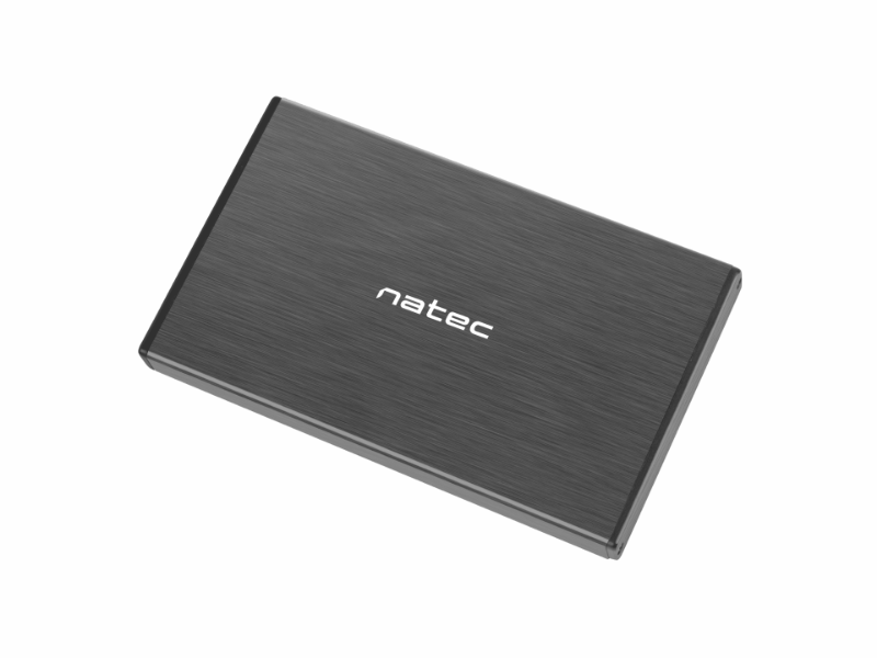 Picture of Natec External HDD/SSD Enclosure RHINO GO SATA 2.5" USB 3.0 BLACK NKZ-0941