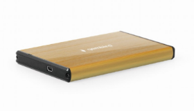 Picture of Gembird USB 3.0 2.5" Enclosure Brushed Aluminun Gold EE2-U3S-3-GL