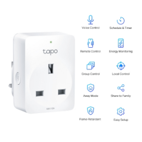 Picture of TP-Link Tapo P110 (4Pack) Mini Smart Wi-Fi Socket, Energy Monitoring