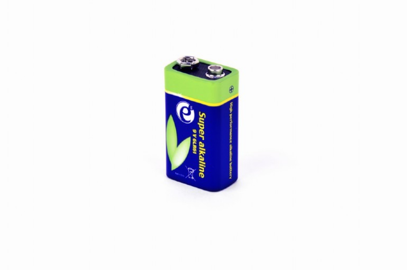 Picture of Gembird Alkaline 9V 6LR61 Battery EG-BA-6LR61-01