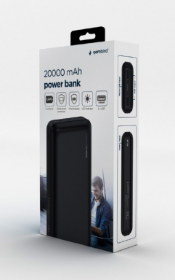 Picture of Gembird 20000 mAh power bank black PB20-02