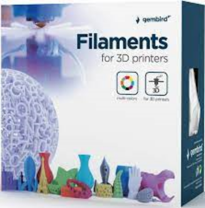 Picture of Gembird PLA Flame-Bright Blue, 1 kg 3DP-PLA1.75-01-FB