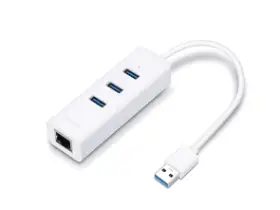 Picture of TP-Link UE330 USB 3.0 3-Port Hub & Gigabit Ethernet Adapter 2 in 1 USB Adapter
