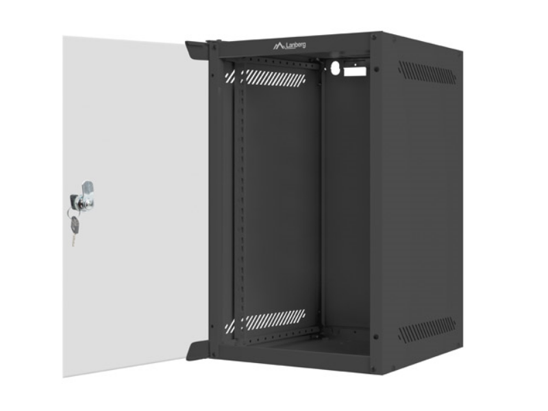 Picture of Lanberg Cabinet 10" Wall mount 9U/280X310 FOR SELF-ASSEMBLY Flat Pack WF10-2309-10B