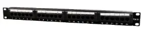 Picture of Gembird CAT6 24 port patch panel with rear cable management NPP-C624CM-001