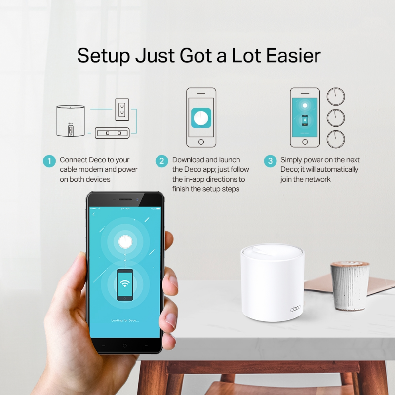 Picture of TP-Link Deco X20 (2-pack) AX1800 Whole Home Mesh Wi-Fi 6 System