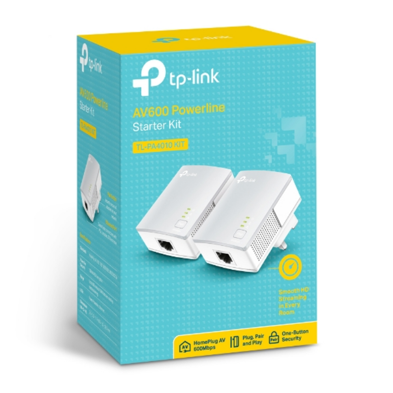 Picture of TP-Link TL-PA4010 KIT(UK) AV600 Powerline Starter Kit