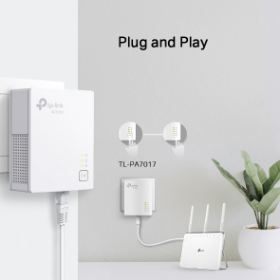 Picture of TP-Link TL-PA7017 KIT AV1000 Gigabit Powerline Starter Kit