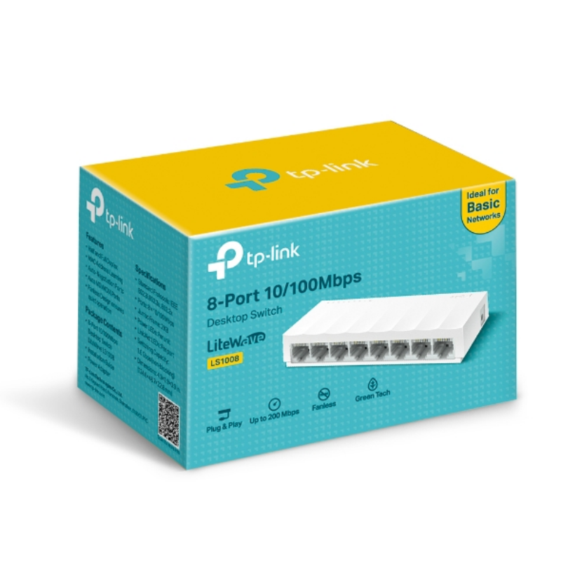 Picture of TP-Link LS1008 8-port Network Switch