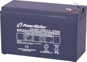 Picture of PowerWalker PWB12-9  12V /9A Battery  Art. No. 91010091