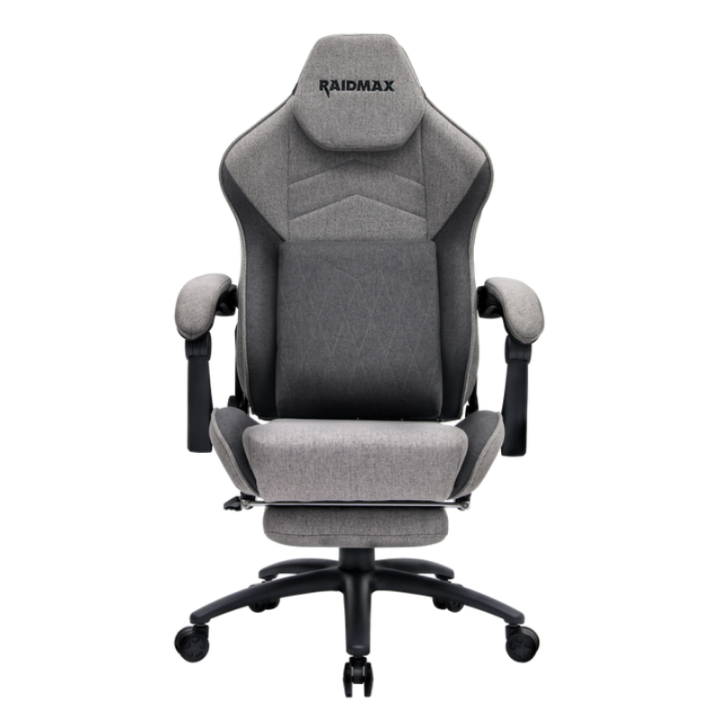 Picture of Raidmax Drakon DK719 Grey Breathable Fabric Exterior 180deg reclinable/Class 4 Gas Lift