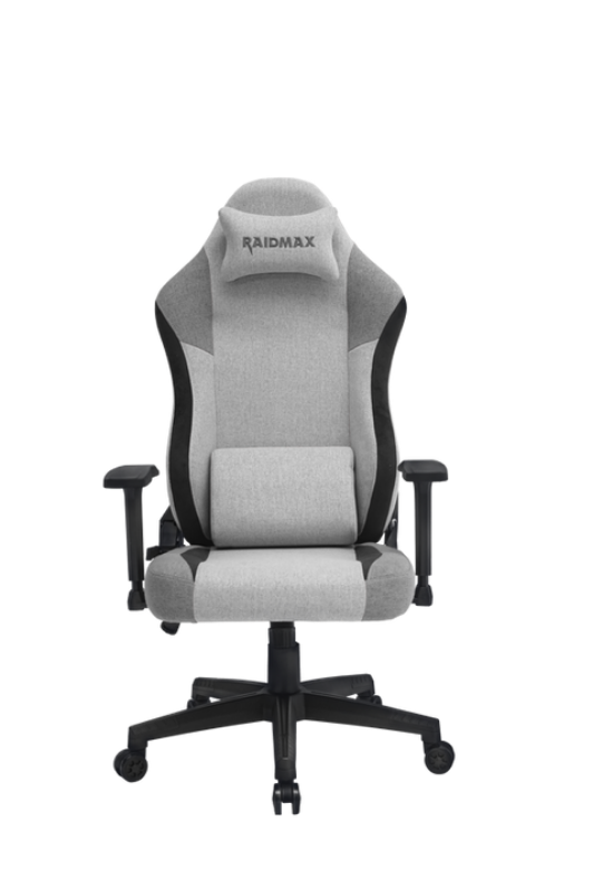 Picture of Raidmax Drakon DK802GY Grey Breathable Fabric Exterior Magnetic Pillow Class 4 Gas Lift